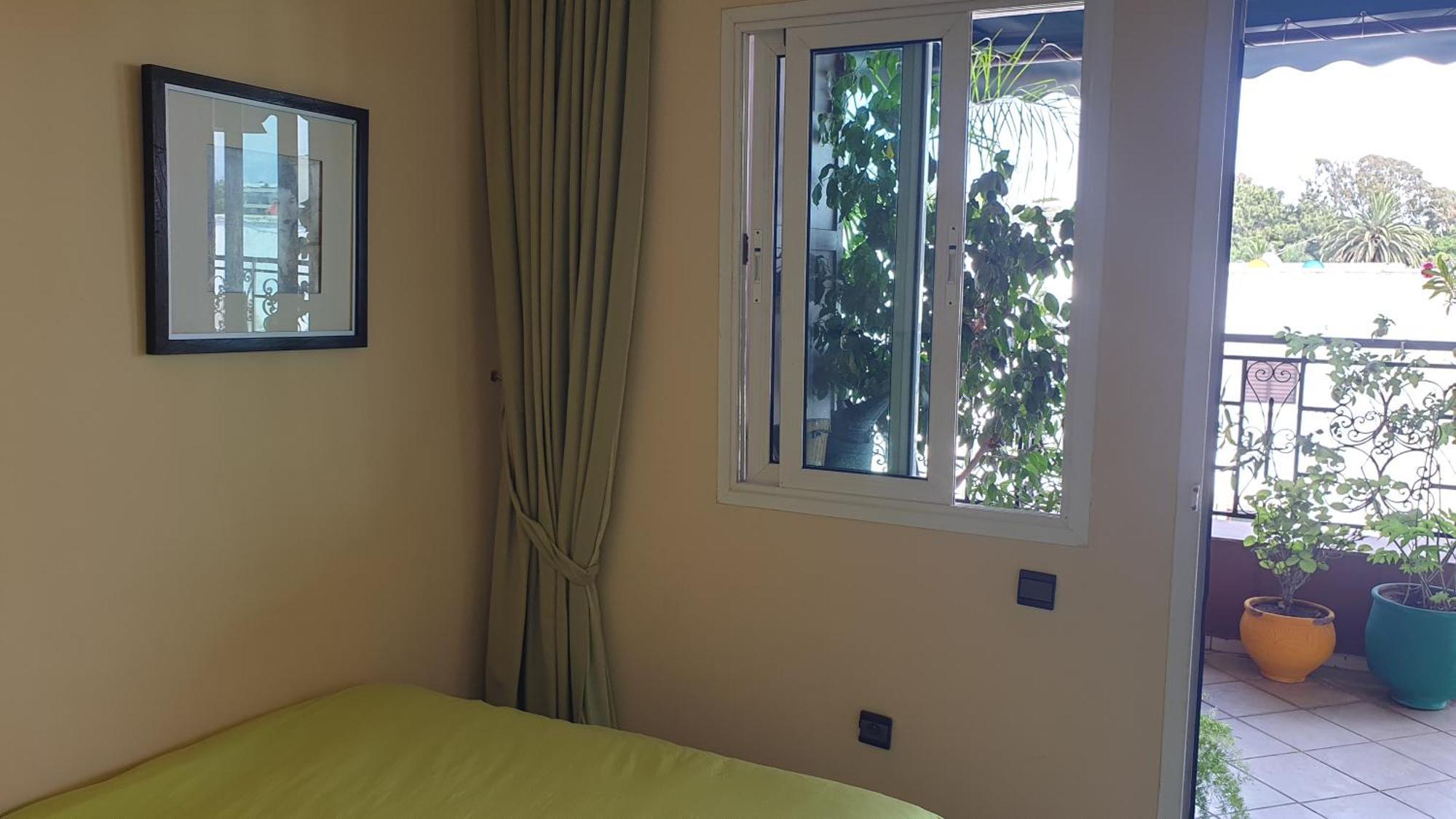 Appartement Agreable Avec 2 Tres Belles Terrasses Au Coeur De Rabat Eksteriør billede