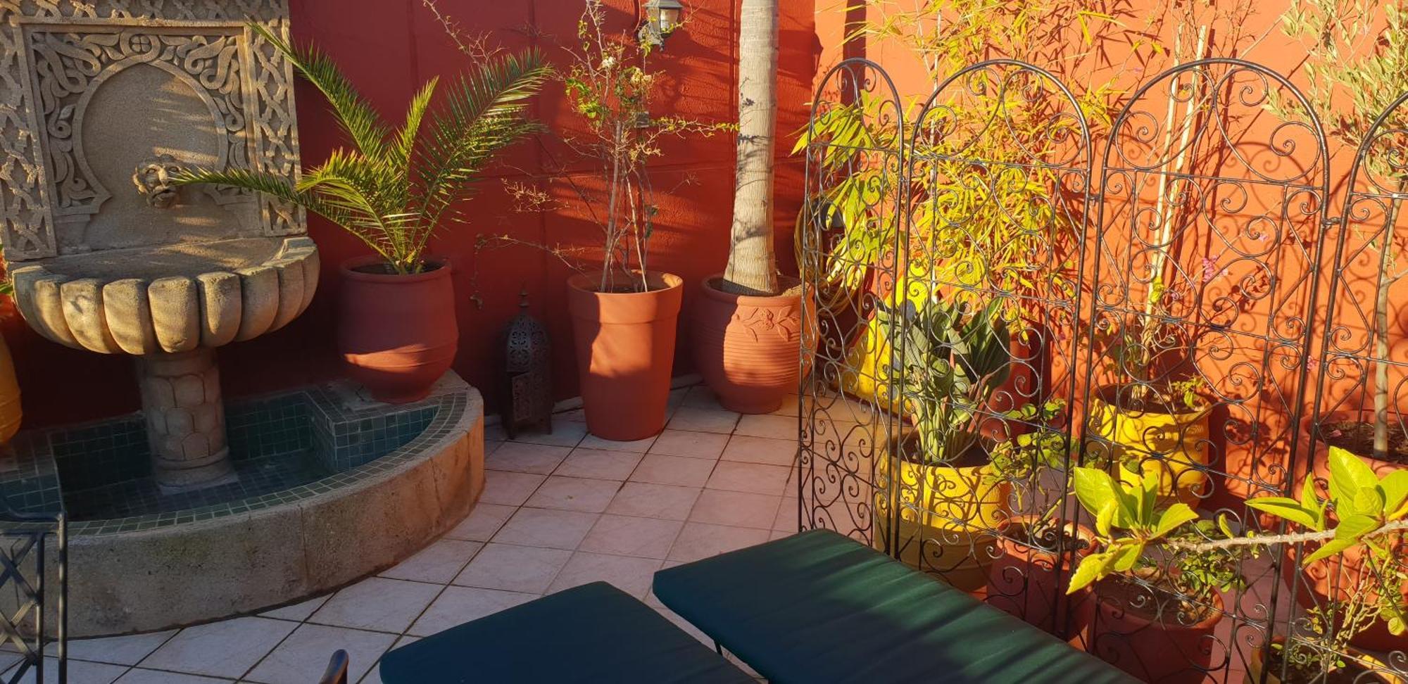 Appartement Agreable Avec 2 Tres Belles Terrasses Au Coeur De Rabat Eksteriør billede