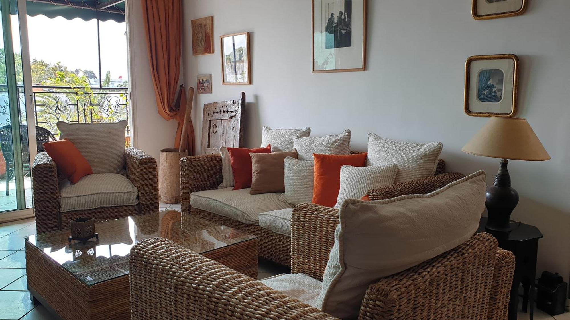Appartement Agreable Avec 2 Tres Belles Terrasses Au Coeur De Rabat Eksteriør billede